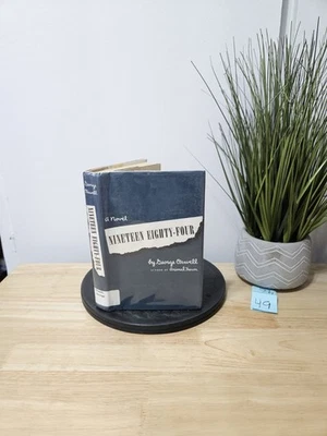 Nineteen Eighty Four by George Orwell 1960's Print Hardcover $4.75 Dust Jacket - Image 1 of 4