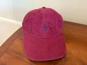Cappello vintage anni 90 Polo Ralph Lauren logo pony berretto a sfera marrone papà strapback - Foto 1 di 5