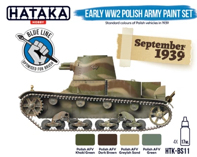 HATAKA HOBBY Hataka BS11 Early WW2 Polish Army Paint set