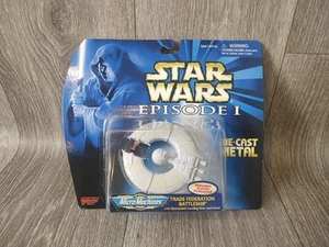 Micro Machines Trade Federation Battleship - Star Wars Episodio 1 Galoob Die Cast - Imagen 1 de 4