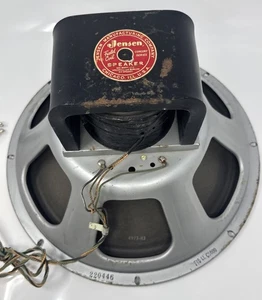 VTG Jensen F15LL Leslie 21H 46W Hammond B3 Field Coil Speaker 15" Woofer WORKS! - Picture 1 of 20