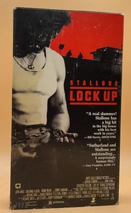 Lock Up VHS 1989 Sylvester Stallone **Buy 2 Get 1 Free** - Picture 1 of 3