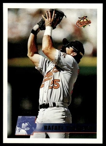 1996 Topps Rafael Palmeiro Baltimore Orioles #395 - Picture 1 of 2