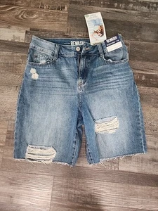 Rewash Super High Rise Boyfriend Shorts Sz 7/28 - Picture 1 of 8
