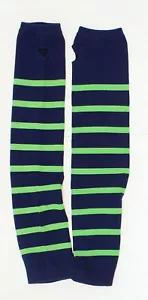 nEW Sport Tek LOT OF 2 Striped Arm Socks Blue / Green One Size 04053 - Picture 1 of 1