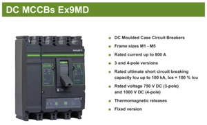 Noark 400A EX9MD3B DC Moulded Case Circuit Breaker MCCB 3 Pole 25kA 5yr Wrnty - Picture 1 of 10