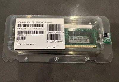 NEW P07650-B21 P11446-1A1 HPE 2RX4 64GB DDR4 PC4-3200AA RDIMM ECC Server Memory - Image 1 of 4