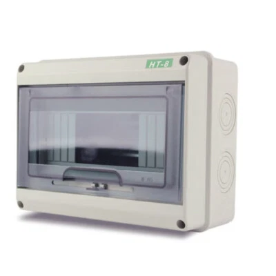 1X Circuit Breaker Box Electrical Switch Box Household Plastic Distribution Box - Image 1 of 4