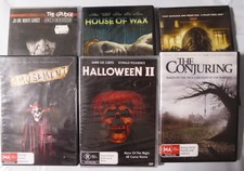 Collection Horror DVDs New Sealed Collector Ju-On Amusement Conjuring Halloween