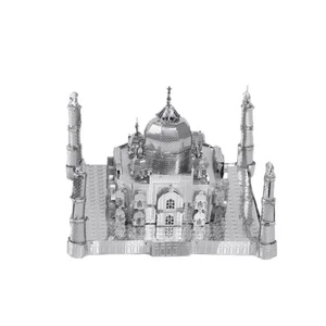 Taj Mahal Metal Model - Cut Steel Stress Relief Puzzle Architectural Decor - Picture 1 of 7