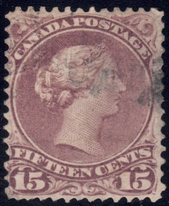 1868-1876 Canada SC# 29b-Large Queen Issue-Queen Victoria-Lot CU81-Used   - Picture 1 of 2