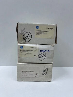 Lot 3 pcs General Electric Ge IC200CHS022L Compact I/O Carrier Box - Image 1 of 4