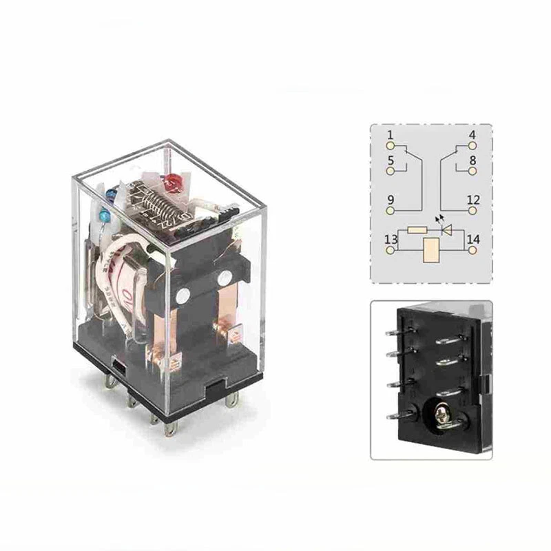 New For CHNT JZX-22F(D)/2Z 8PIN DC12V Small Relay 1PC - Image 1 of 1