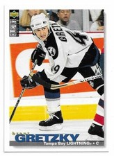 BRENT GRETZKY 1995-96 UDCC Hockey card #281 Tampa Bay Lightning NM