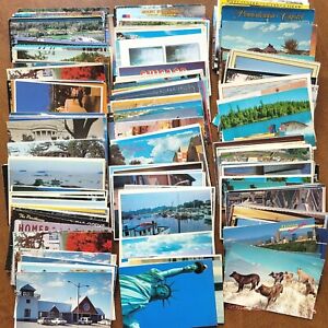 Large Lot Postcards 500+ USA Towns Multiple States Scenic Views Continental