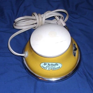 60er Jahre DR SCHOLL'S ELEKTRISCHER FUSSVIBRATOR EXTREM SELTEN LIMITIERT GELAUFEN FUNKTIONIERT SUPER - Bild 1 von 6