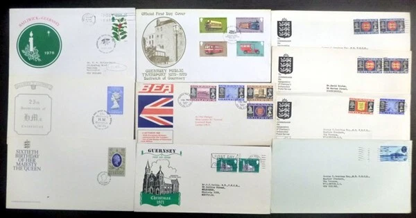 GUERNSEY COVERS (x10) (ID:301/D36507) - Image 1 of 1