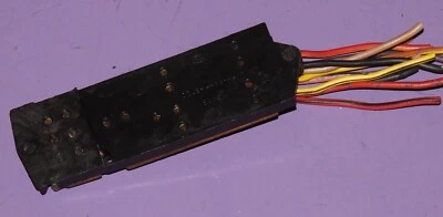 1975-79 LINCOLN MARK IV MARK V OEM MASTER POWER WINDOWS SWITCH PIGTAIL CONNECTOR - Image 1 of 2