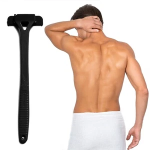 Men Back Hair Shaver Groomer Full Body Leg Hair Removal Foldable and Ergonomic - Picture 1 of 15