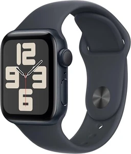 Apple Watch SE (2. generacji) 40mm aluminiowa obudowa z paskiem sportowym A2722 - Zdjęcie 1 z 6