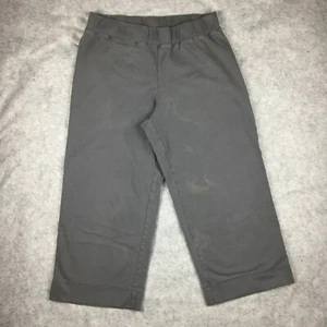 J. Jill Cropped Capri Pull-on Yoga Pants, Women's SP Petite (Grey) - Picture 1 of 10