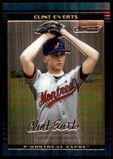 2002 Bowman Chrome Draft Clint Everts RC RC #1