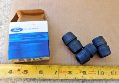 3 NOS REAR SHOCK ABSORBER UPPER MOUNTING BUSHINGS FOR 1957-59 LINCOLN CARS 1958 - Image 1 of 2