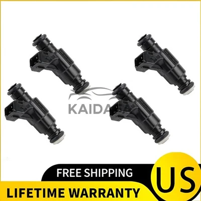 Juego de 4 inyectores de combustible para Volkswagen Clasico 2011 2003-2006 Golf 1,8 L Turbo Foto 1 de 4