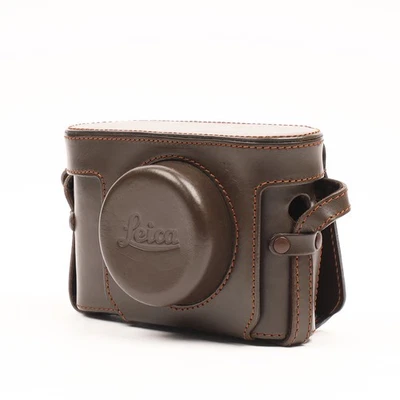 Estuche de cuero siempre listo para Leica X-2 con correa acolchada para el hombro Foto 1 de 4