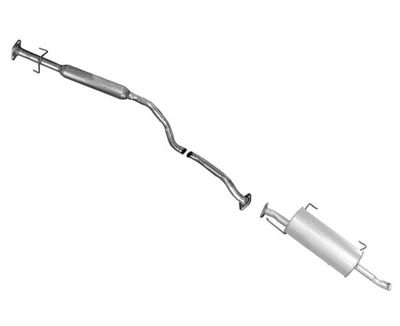 Middle and Rear Exhaust Pipe Muffler New For 2007-2011 Nissan Versa Sedan - Image 1 of 4