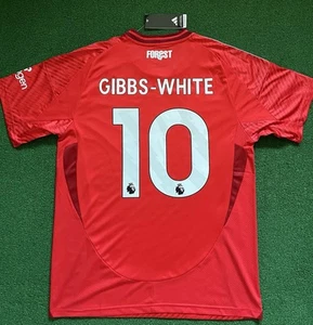 NEW Nottingham Forest 24/25 Home Jersey “Gibbs-White 10” (Large) - Picture 1 of 6