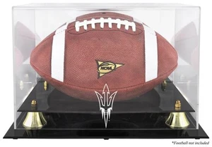 Arizona St Sun Devils Golden Classic Logo Football Display Case w/Mirror Back - Picture 1 of 1
