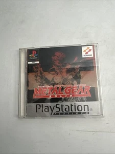 Metal Gear Solid PlayStation 1 Tactical Espionage Action Video Game - Picture 1 of 6
