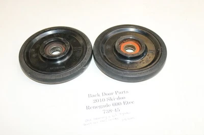 2010 Ski-doo Mxz Renegade 600 Etec Xp Track Idler Wheels Wheel 141 mm Black - Image 1 of 4