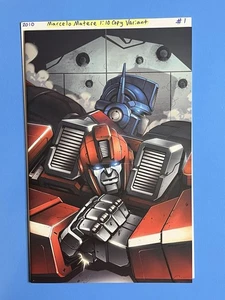 TRANSFROMERS Ironhide #1 ~ Matere 1:10 copia variante virgen ~ IDW 2010 ~ ENVÍO gratuito - Imagen 1 de 7