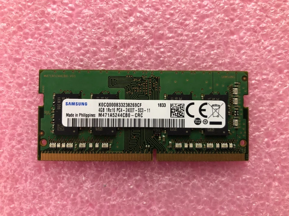 Samsung M471A5244CB0-CRC 4GB 1Rx16 PC-4-2400T - Image 1 of 1
