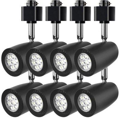 Cabezales de iluminación TypeTrack 7W H, regulables brillantes 5500K blanco frío GU10 base Ada... Foto 1 de 4