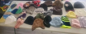 kids and boys winter skull caps lot - Picture 1 of 16