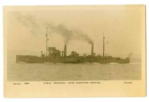 HMS GATWICK - ROYAL NAVY PADDLE MINESWEEPER - Picture 1 of 2