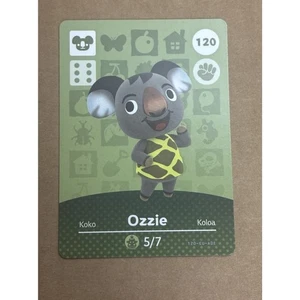 Tarjeta Amiibo Ozzie #120 - Welcome To Animal Crossing - Serie 2 (Auténtica) - Imagen 1 de 2
