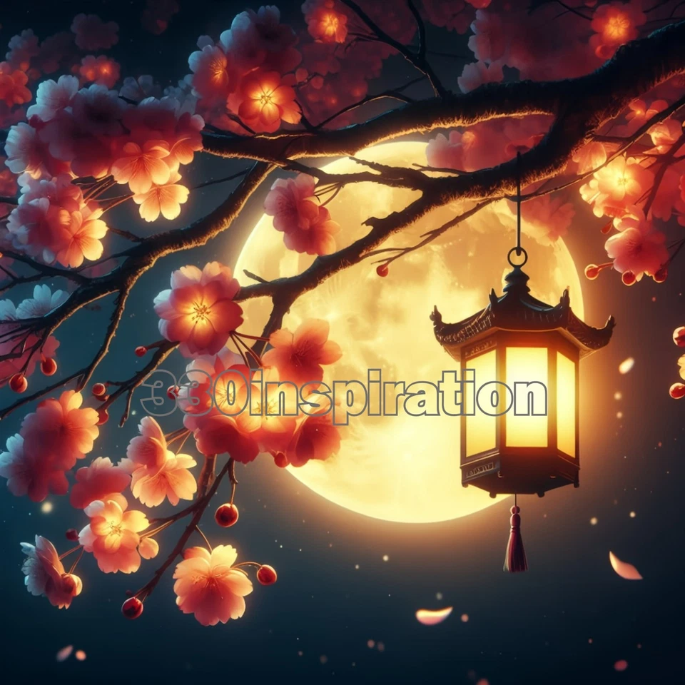 Imagen digital foto fondo de pantalla arte de escritorio flores de luna #A202 Foto 1 de 1