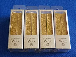 Gartner Studios Inc -GOLD SEALING WAX - 4 Boxes/Total of 16 Sticks - New In Box - Picture 1 of 3