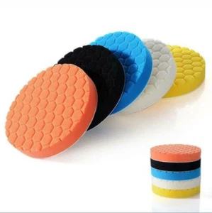80-180mm Car Polishing Pad Sponge Buffing Waxing Clean Polish Buffer Drill - Bild 1 von 3