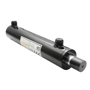 Universal Hydraulic Cylinder Welded Double Acting 2" Bore 21" Stroke WUC 2x21 - Picture 1 of 8