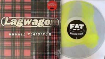Lagwagon “Double Plaidinum” Vinyl Fat Store Edition Fat Wreck Chords Joey Cape - Image 1 of 3