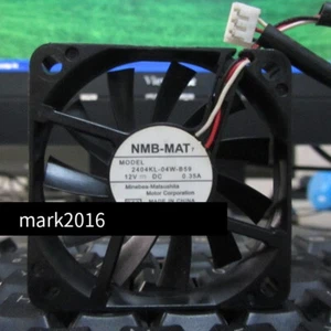 Original NMB 6010 2404KL-04W-B59 DC 12V 0.35A 3-wire interface Cooling fan - Picture 1 of 1