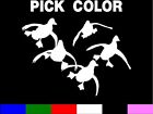 5 FLYING DUCKS LANDING 5&quot; Hunting Decals L@@K Hunting waterfowl 4 car or truck
