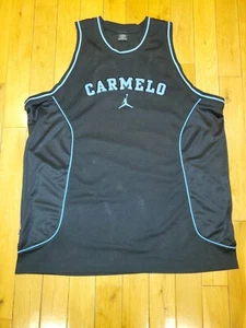 Vintage 05 Nike Air Jordan 20th Anniversary Carmelo Anthony Mens Team JERSEY 3XL - Picture 1 of 15
