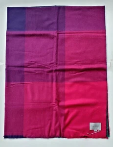 Royal Speyside Scotland 100% Extrafine Merino Wool Throw Color Block - NEW - Picture 1 of 5