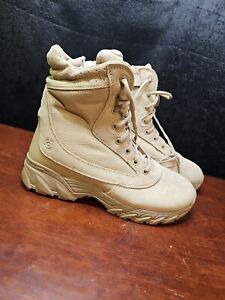 ORIGINAL SWAT Chase 9in Side-Zip Tan Boots (131202) Size 9